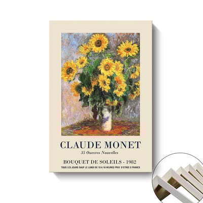 莫內花卉靜物雛菊5