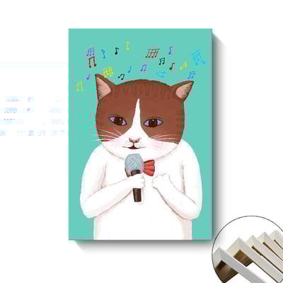 手繪風格 貓咪系列 五款10