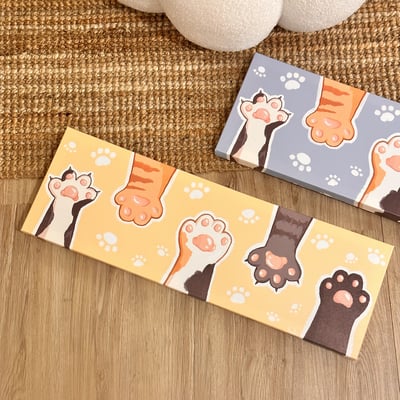 漫德原創-貓系列｜五色貓療癒手手 台灣在地繪師8