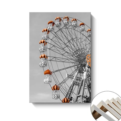 黑灰色階 簡約時尚 英國倫敦 法國 城市建築系列 １２款15