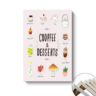 餐廳 咖啡廳 甜點麵包咖啡美食小清新  七款6