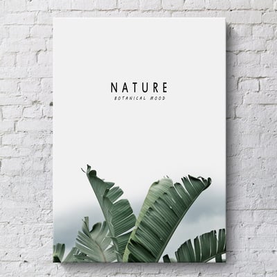 北歐綠色葉子綠植 三款5