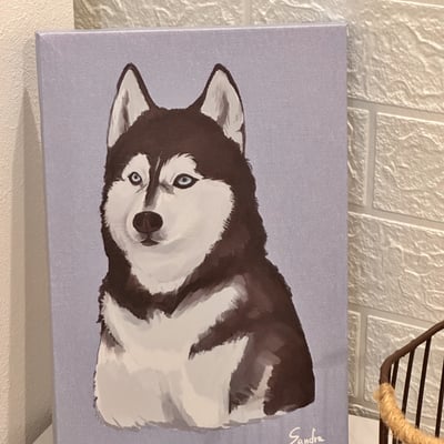 漫德原創-寵物系列｜ 帥氣哈士奇  台灣在地繪師5