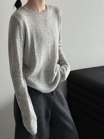 高級感羊毛針織內搭10