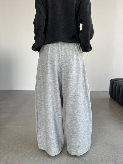 韓系百搭加厚休閒褲2