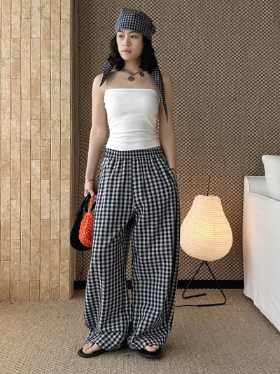 修身顯瘦抹胸背心上衣4