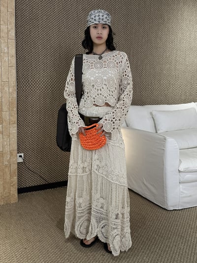 鉤針鏤空針織A字手工感套裝2