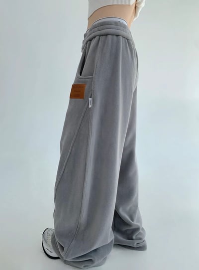 高級感雙面絨連帽套裝7