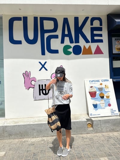 夏款鬆緊腰小A字裙有內襯魚尾裙11