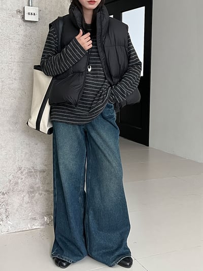 長袖慵懶寬鬆圓領5