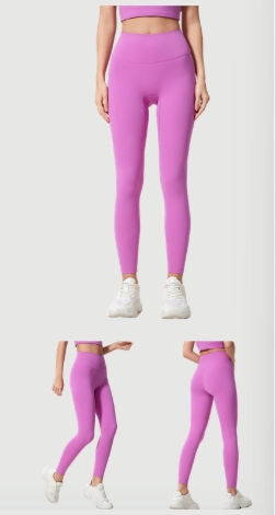 收腹緊身瑜珈褲健身磨毛7