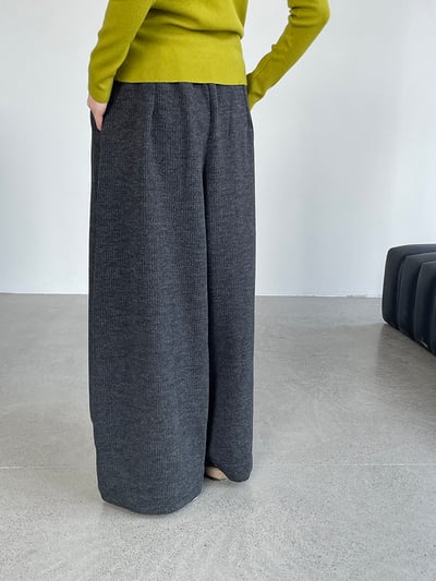 韓系百搭加厚休閒褲5