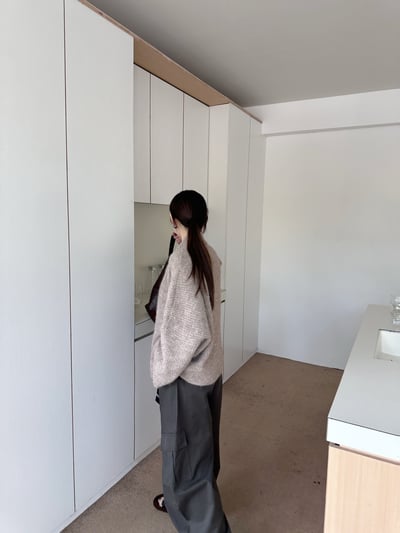 粗針毛衣短軟糯寬鬆鬆開衫13