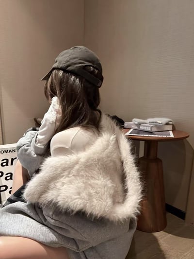 兩面穿皮草衛衣棉外套8