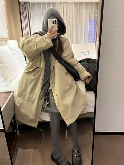 兩穿可拆式兩件式風衣13