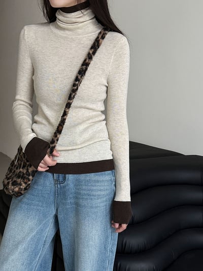 高級感打底針織衫5