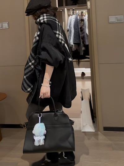 夾棉格子萊賽爾衫棉襯衣外套3