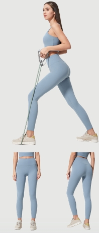 收腹緊身瑜珈褲健身磨毛6