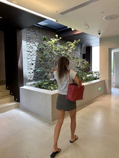 西裝低腰顯瘦顯腿長包臀裙褲可A字6