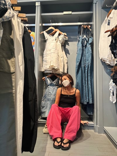 夏季超薄廓形闊腿寬鬆高顯瘦休閒褲5