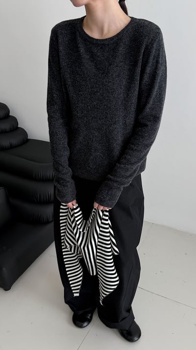 高級感羊毛針織內搭3