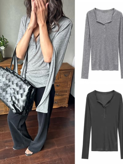 天絲羊毛萊賽爾領開袖式兩穿7