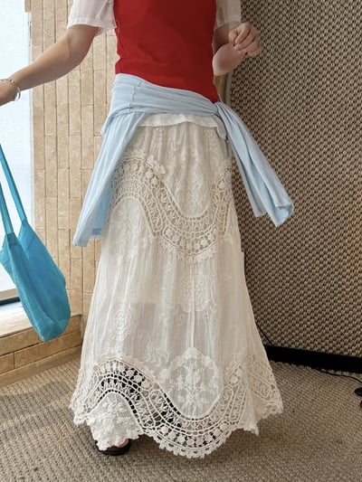 法式波西米亞鉤花A字手工感5