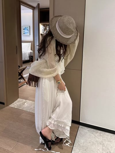 亞麻蝙蝠袖防曬開衫9