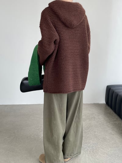 連帽針織長袖10