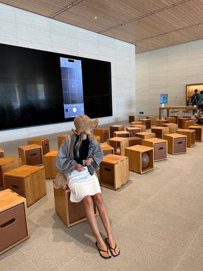 夏款鬆緊腰小A字裙有內襯魚尾裙10