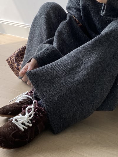 軟糯寬鬆套頭毛衣套裝10