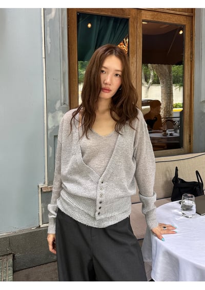 羊駝毛小吊帶+毛衣兩件套11