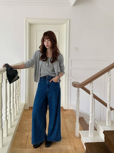 100%萊賽爾天絲九分牛仔褲8