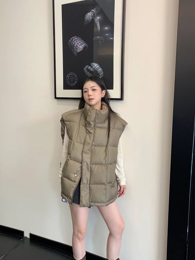 豆腐塊加厚背心外套4