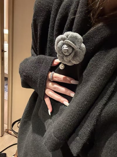 駱駝毛軟糯斗篷披肩毛衣8