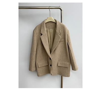 羊毛加厚西裝外套格格輪廓7