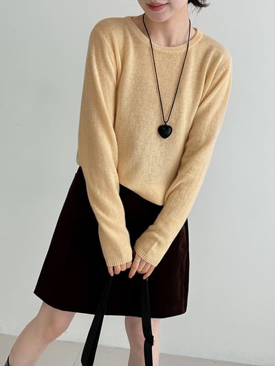 高級感羊毛針織內搭8