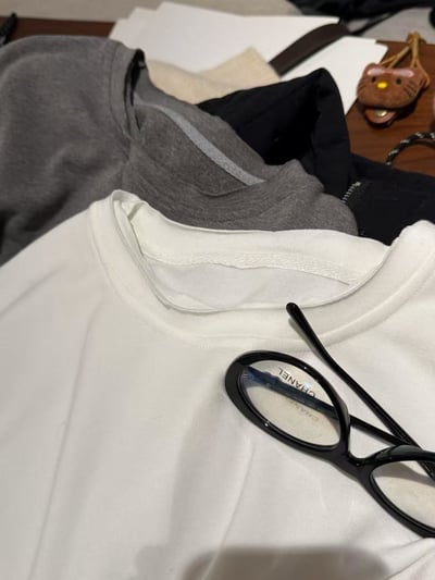 羊絨加絨人像長t恤8