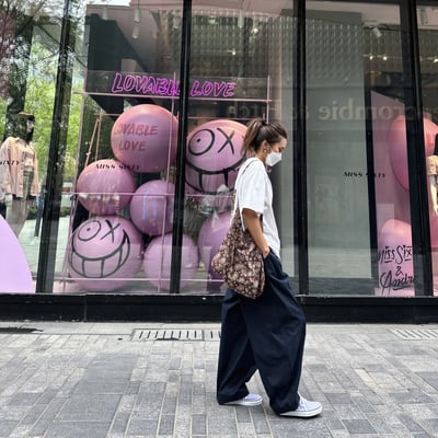 夏季超薄廓形闊腿寬鬆高顯瘦休閒褲4