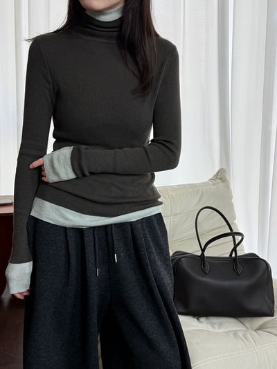 高級感打底針織衫1