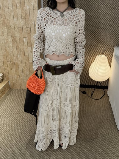 鉤針鏤空針織A字手工感套裝1