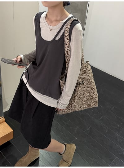 五分西裝褲配腰帶短褲3