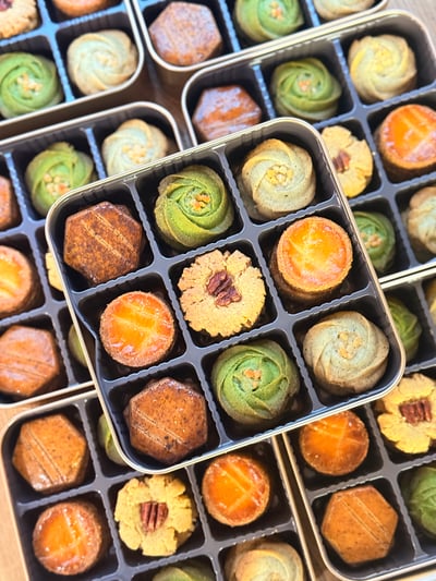 2026『日進斗金』餅乾鐵盒  (蛋奶素)1