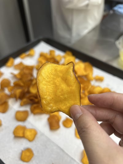 自家烘焙手撕小農地瓜片1