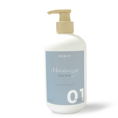 OUDAY香氛保濕沐浴露 500ml - 白茉莉與薄荷1