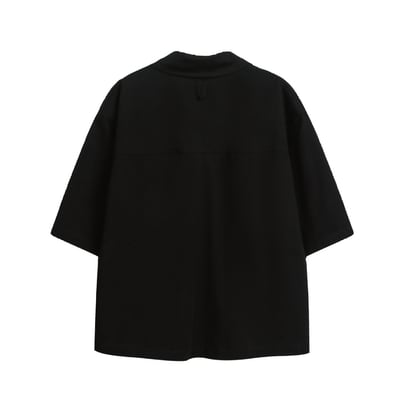 寬版五分袖襯衫10