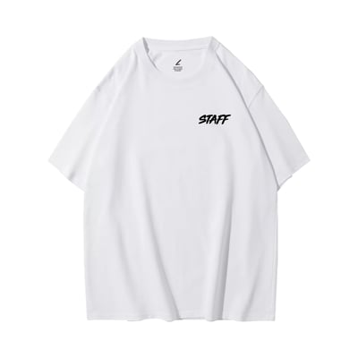 STAFF 重磅寬版落肩T恤5