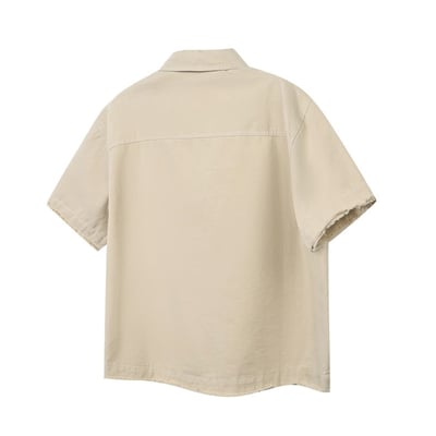 美式復古工裝襯衫9