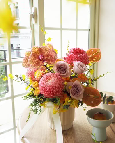 Harvest Moon 《花好月圓 · 秋香滿溢 》 精緻盆花1