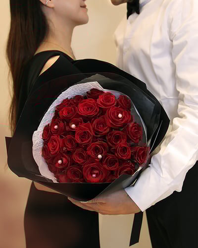 Say yes to love 33朵台灣頂級紅玫瑰3